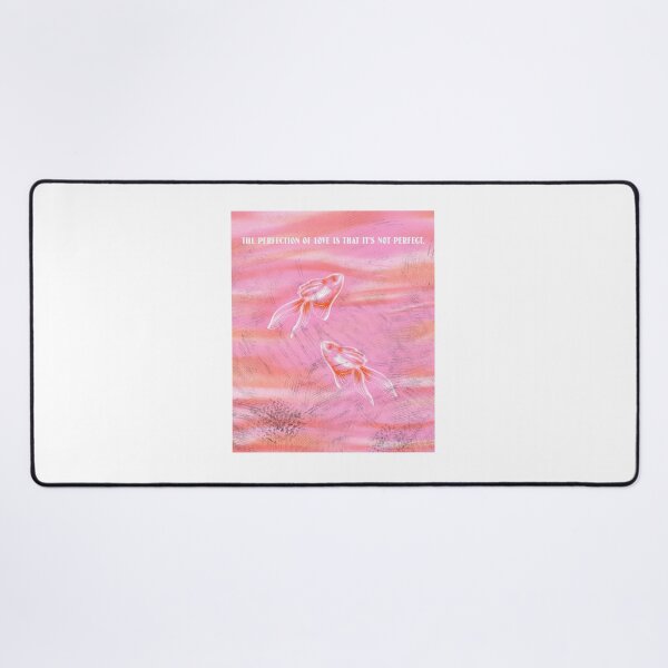 Item preview, Perfection of Love is Imperfect Fishes Funny Valentines Day designed and sold by StudioTVDinners.