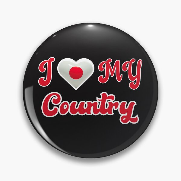 Item preview, I Love my Country Japan - Japanese Pride  designed and sold by SaLaH-B-EdDiNe.