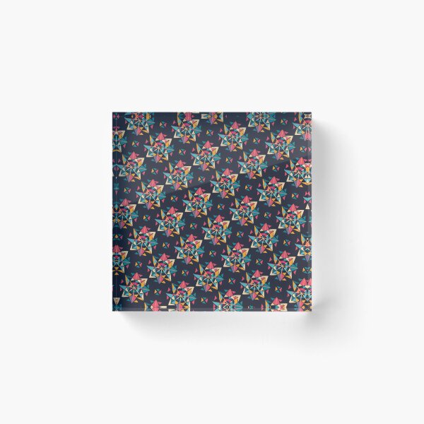 Item preview, Dance of Gelato Pastels Constructivism Cubism Pattern  designed and sold by Lelijo.