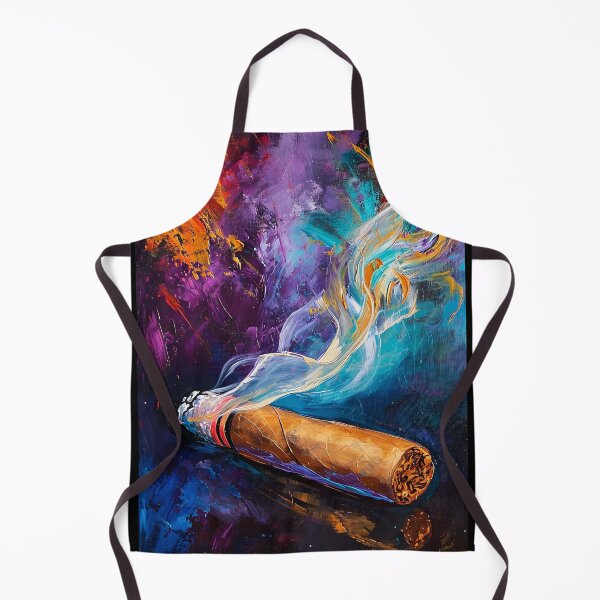Item preview, Timeless Trails- A Symphony of White Fumes and Expressive Strokes designed and sold by OlfactoART Studio.