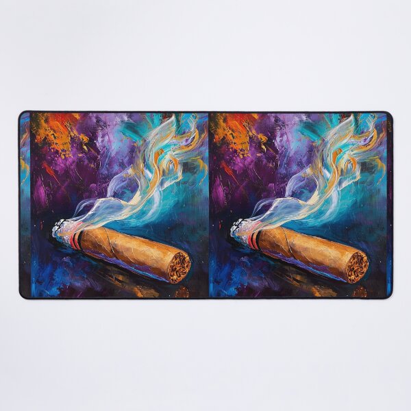 Item preview, Timeless Trails- A Symphony of White Fumes and Expressive Strokes designed and sold by OlfactoART Studio.