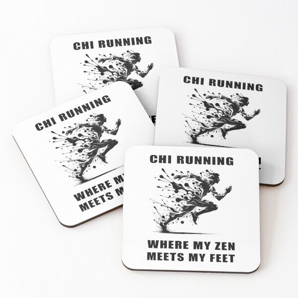 Item preview, Chi Running - Where My Zen Meets My Feet - A Runners Design designed and sold by Mindful-Designs.