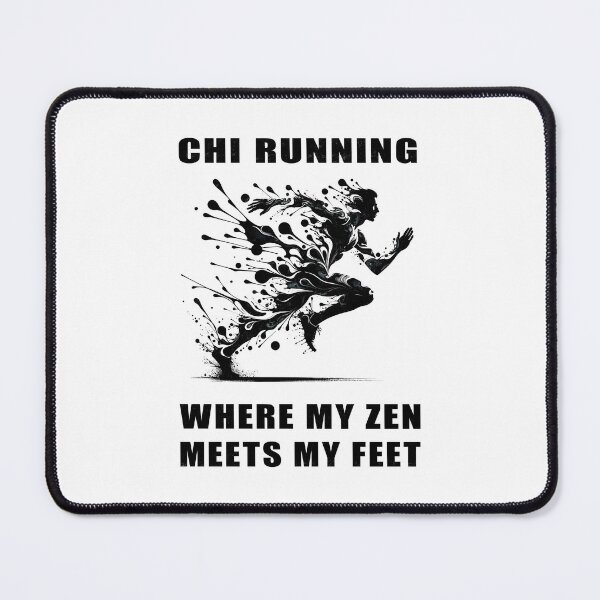 Item preview, Chi Running - Where My Zen Meets My Feet - A Runners Design designed and sold by Mindful-Designs.