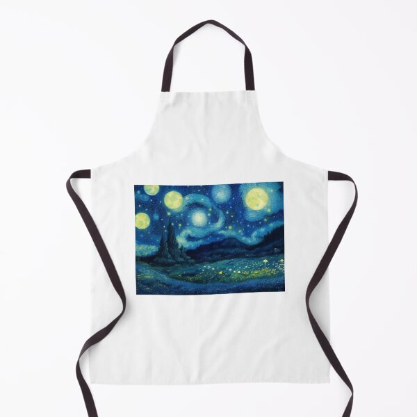 Item preview, Blue Starry Night - Magic Mushroom Forest #36 designed and sold by Scarlet Swan.