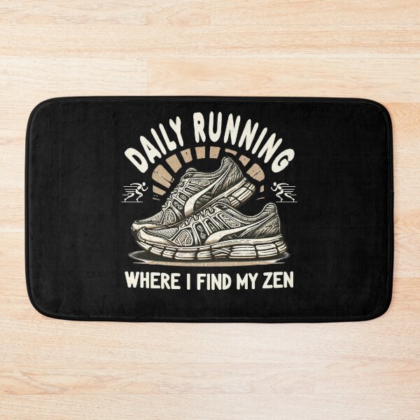 Item preview, Daily Running - Where I Find My Zen - A Runners Design designed and sold by Mindful-Designs.