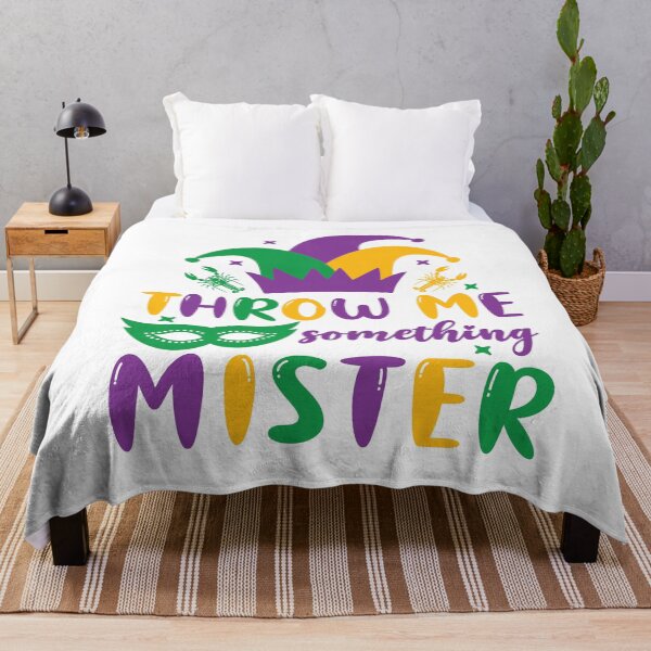 Item preview, Throw Me Something Mister Trendy Louisiana Mardi Gras Women designed and sold by millionair3.