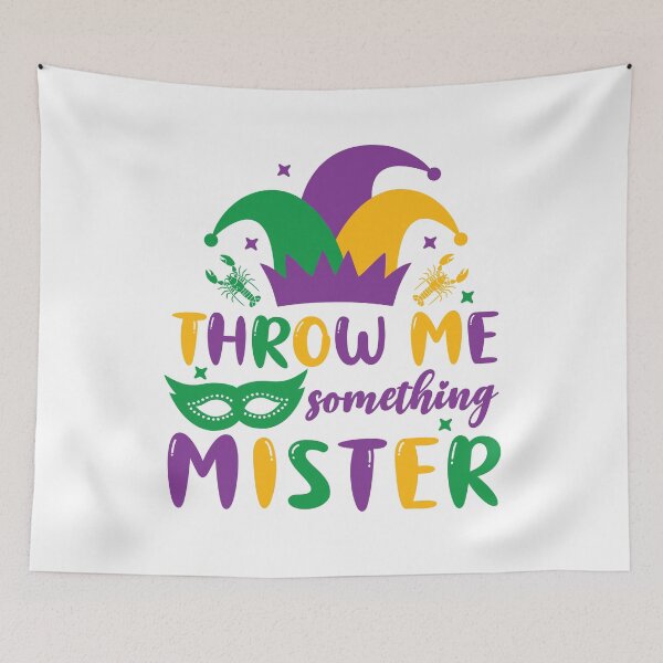 Item preview, Throw Me Something Mister Trendy Louisiana Mardi Gras Women  designed and sold by millionair3.
