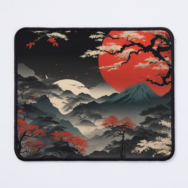 Item preview, Crimson Moonrise | Ephemeral Valley Silence designed and sold by Rothnaric.