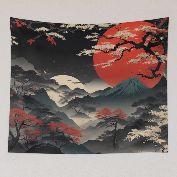 Item preview, Crimson Moonrise | Ephemeral Valley Silence designed and sold by Rothnaric.