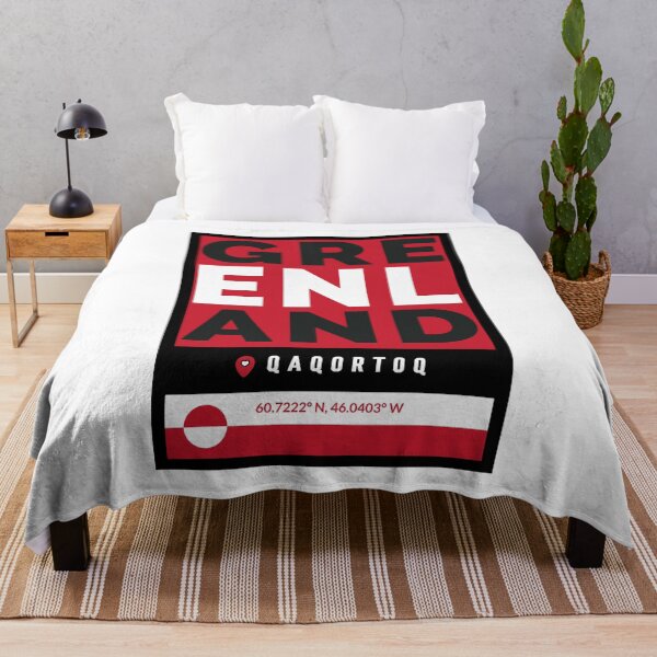 Item preview, Greenland Qaqortoq Kalaallit Nunaat Arctic Travel designed and sold by GraTEEtude.