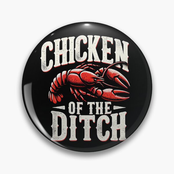 Item preview, Crawfish Chicken of the Ditch Crayfish Cajun Joke T-Shirt designed and sold by MAPDDesigns.