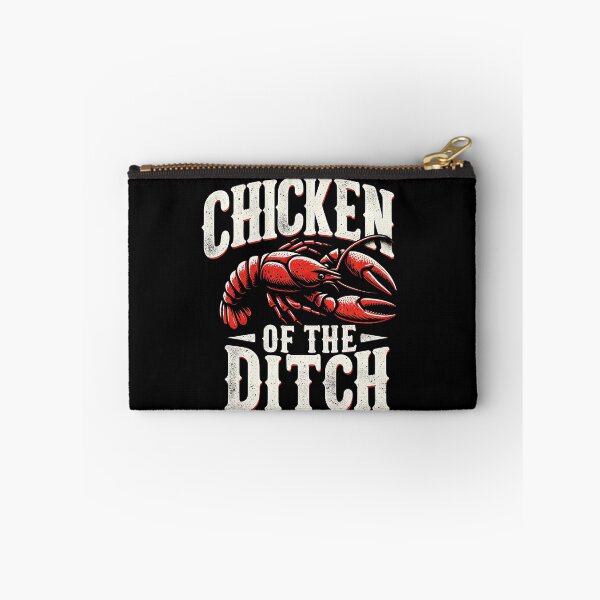 Item preview, Crawfish Chicken of the Ditch Crayfish Cajun Joke T-Shirt designed and sold by MAPDDesigns.