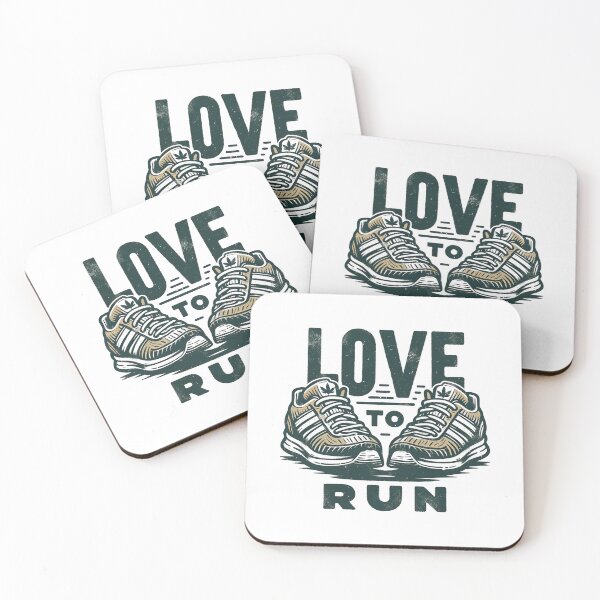 Item preview, Love To Run - A Runners Design designed and sold by Mindful-Designs.