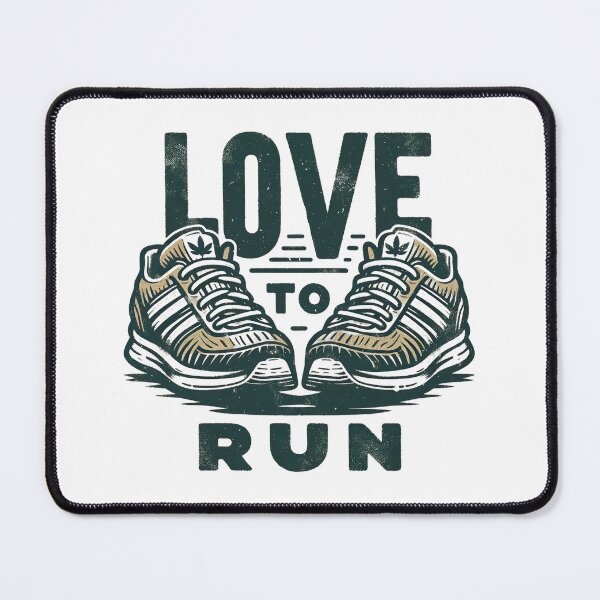 Item preview, Love To Run - A Runners Design designed and sold by Mindful-Designs.