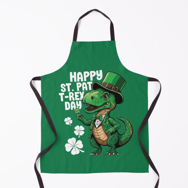 Item preview, Happy St Pat T-Rex Day St Patricks Day Dinosaur Leprechaun Funny Pun designed and sold by lanynx design.