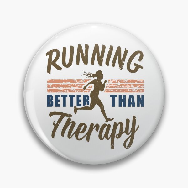 Item preview, Running - Better Than Therapy - A Runners Design designed and sold by Mindful-Designs.