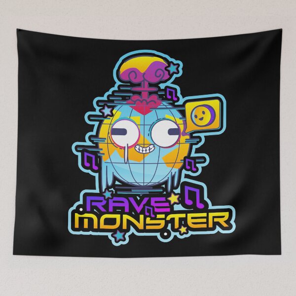 Item preview, RAVE MONSTER #3 designed and sold by SHOP33ART.