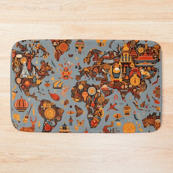 Item preview, Global Cultural Map v3 designed and sold by iwcus.