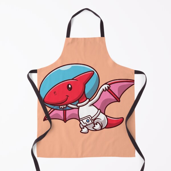 Item preview, Astro-Dino Explorer: Cute Pterodactyl Dinosaur Astronaut Icon designed and sold by hjian8219.