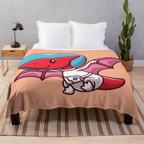 Item preview, Astro-Dino Explorer: Cute Pterodactyl Dinosaur Astronaut Icon designed and sold by hjian8219.