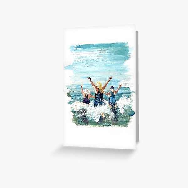 Item preview,  "Near Wild Heaven" (Cold Open Water Wild Swimmers) designed and sold by mattoakley.