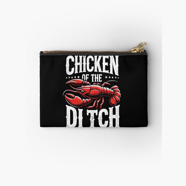 Item preview, Crawfish Chicken of the Ditch Crayfish Cajun Joke T-Shirt designed and sold by MAPDDesigns.
