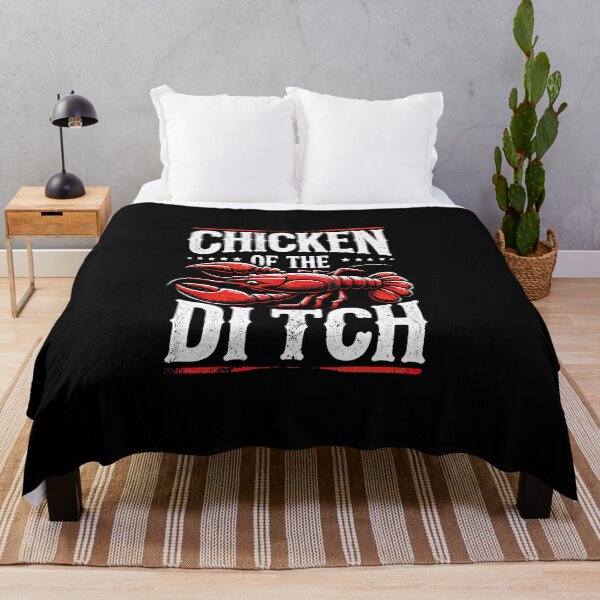 Item preview, Crawfish Chicken of the Ditch Crayfish Cajun Joke T-Shirt designed and sold by MAPDDesigns.