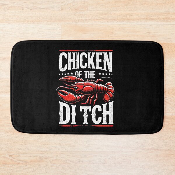 Item preview, Crawfish Chicken of the Ditch Crayfish Cajun Joke T-Shirt designed and sold by MAPDDesigns.