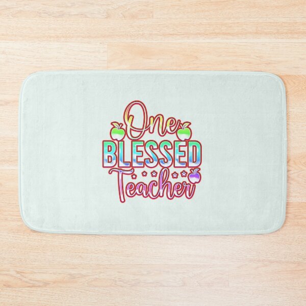 Item preview, One Blessed Teacher designed and sold by franktact.
