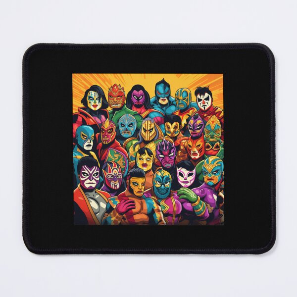 Item preview, Wrestlers Hero Faces project. designed and sold by MillennialsArt.