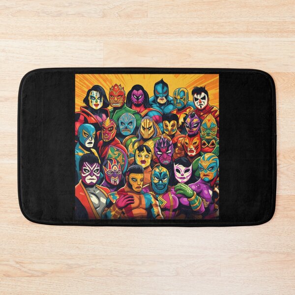 Item preview, Wrestlers Hero Faces project. designed and sold by MillennialsArt.