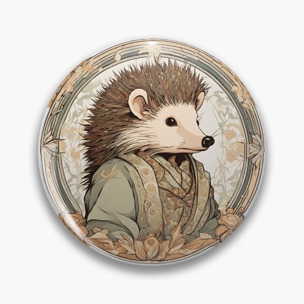 Artikelvorschau, Jugendstil-Igel 3 entworfen und verkauft von LittleGoblinPrs.