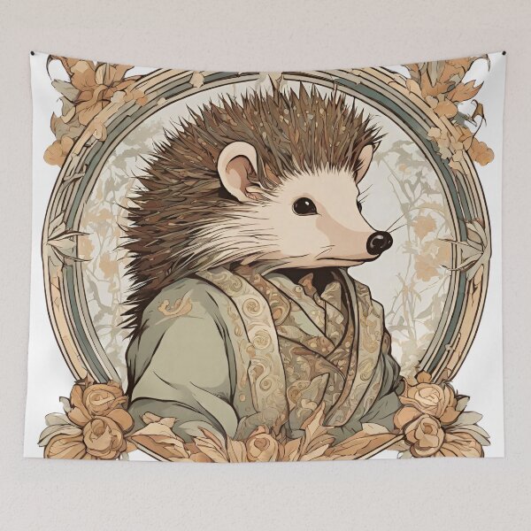 Artikelvorschau, Jugendstil-Igel 3 entworfen und verkauft von LittleGoblinPrs.