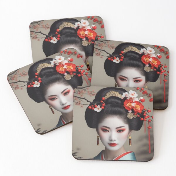 Item preview, Enchanting Bloom | Geisha's Ebony Elegance designed and sold by Rothnaric.