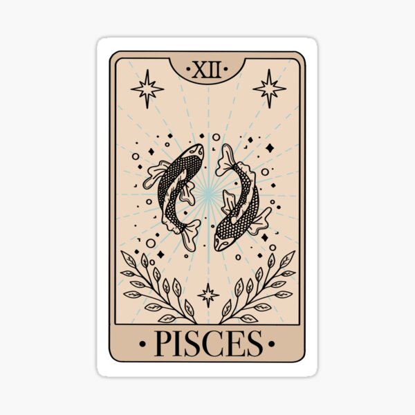 Item preview, Pisces Tarot Card designed and sold by roryejaymes.