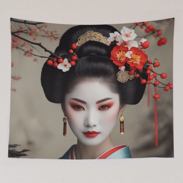 Item preview, Enchanting Bloom | Geisha's Ebony Elegance designed and sold by Rothnaric.