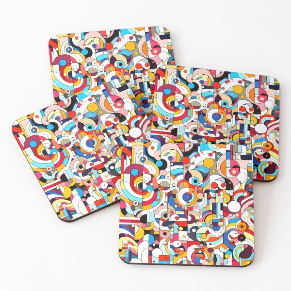 Item preview, Colourful Abstract Pattern designed and sold by StarArtsStudio.