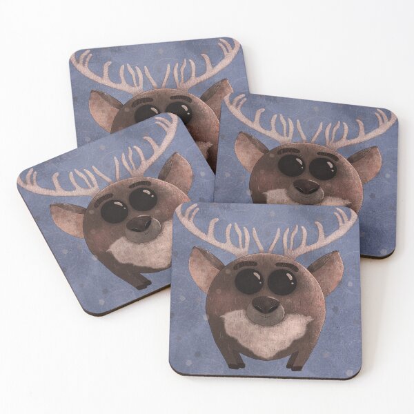 Item preview, Round deer  designed and sold by Lacritsa .