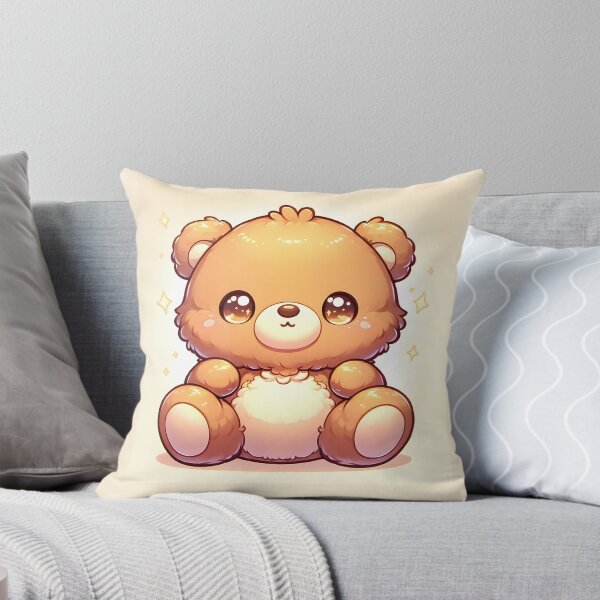 Artikelvorschau, Cuddlebeam Teddybär Chibi Cartoon entworfen und verkauft von CuddlesCartoons.