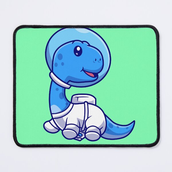 Item preview, Cosmic Bronto Explorer: Cute Brontosaurus Dino Astronaut Icon designed and sold by hjian8219.