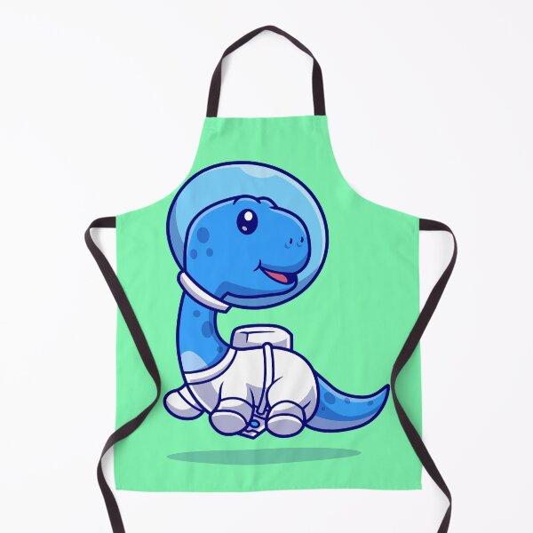 Item preview, Cosmic Bronto Explorer: Cute Brontosaurus Dino Astronaut Icon designed and sold by hjian8219.