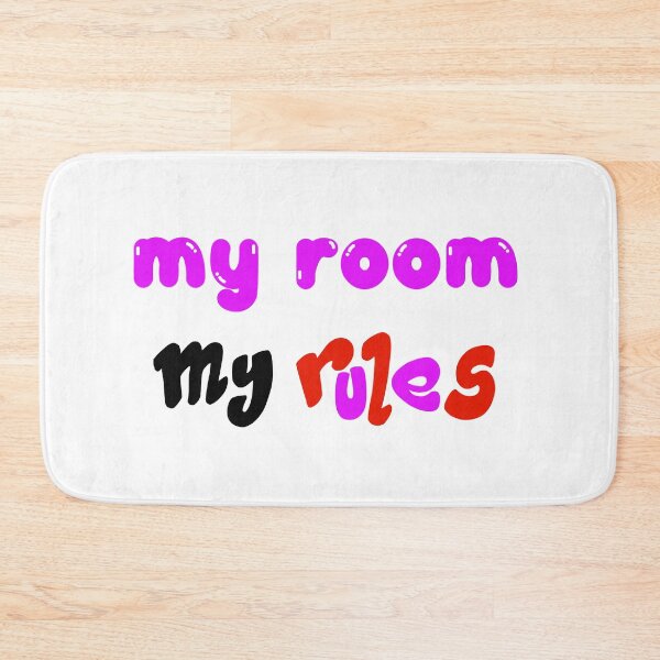 Item preview, my room my rules designed and sold by MoroccanCreator.