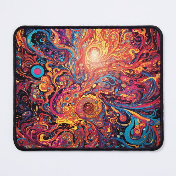 Item preview, Goa Trance Psychedelic Theme T-shirt designed and sold by LITHREADS.