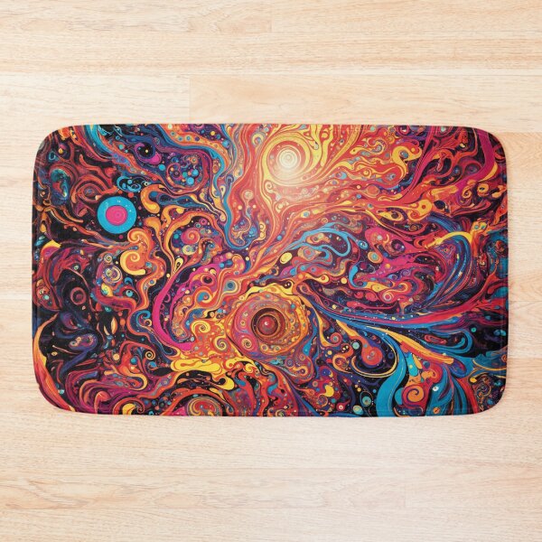 Item preview, Goa Trance Psychedelic Theme T-shirt designed and sold by LITHREADS.