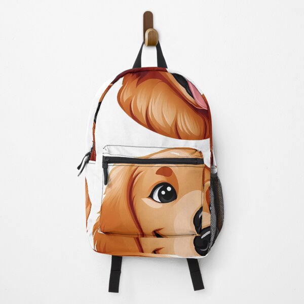 Item preview, Golden Retriever Doggo Joyful Expression Amidst Artistic Obscurity designed and sold by DethLock.