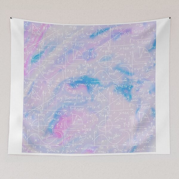 Item preview, Pink and blue math calculation designed and sold by Anisha  Vaz.
