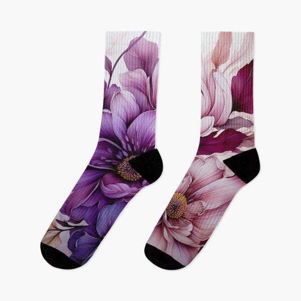 Item preview, Purple Flowers 1  designed and sold by Dawn van Doorn.