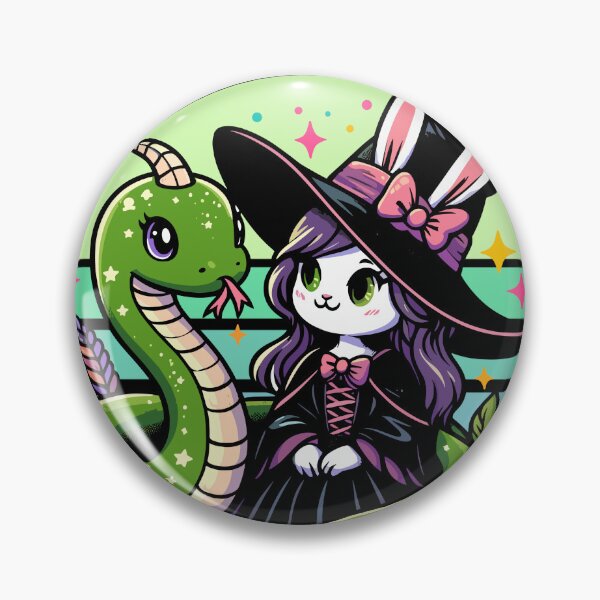 Item preview, Crazy Snake Lady designed and sold by Kawaii-n-Spice.