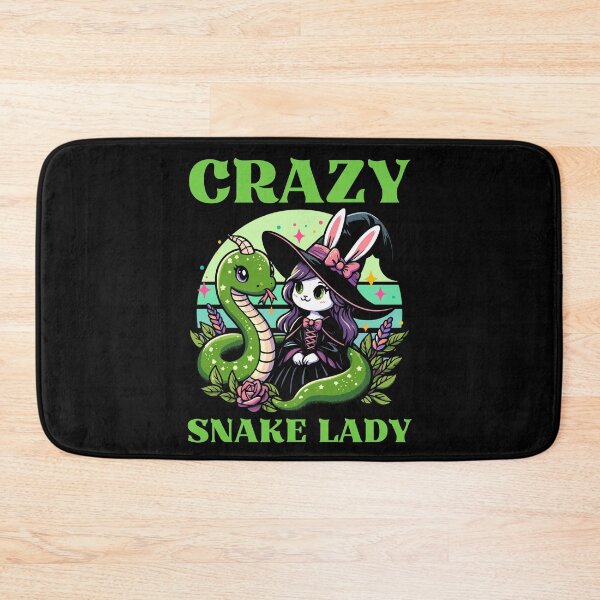 Item preview, Crazy Snake Lady designed and sold by Kawaii-n-Spice.