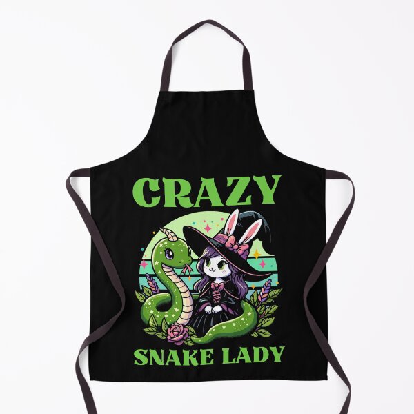 Item preview, Crazy Snake Lady designed and sold by Kawaii-n-Spice.